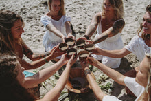 Load image into Gallery viewer, Coconut drinking shell
