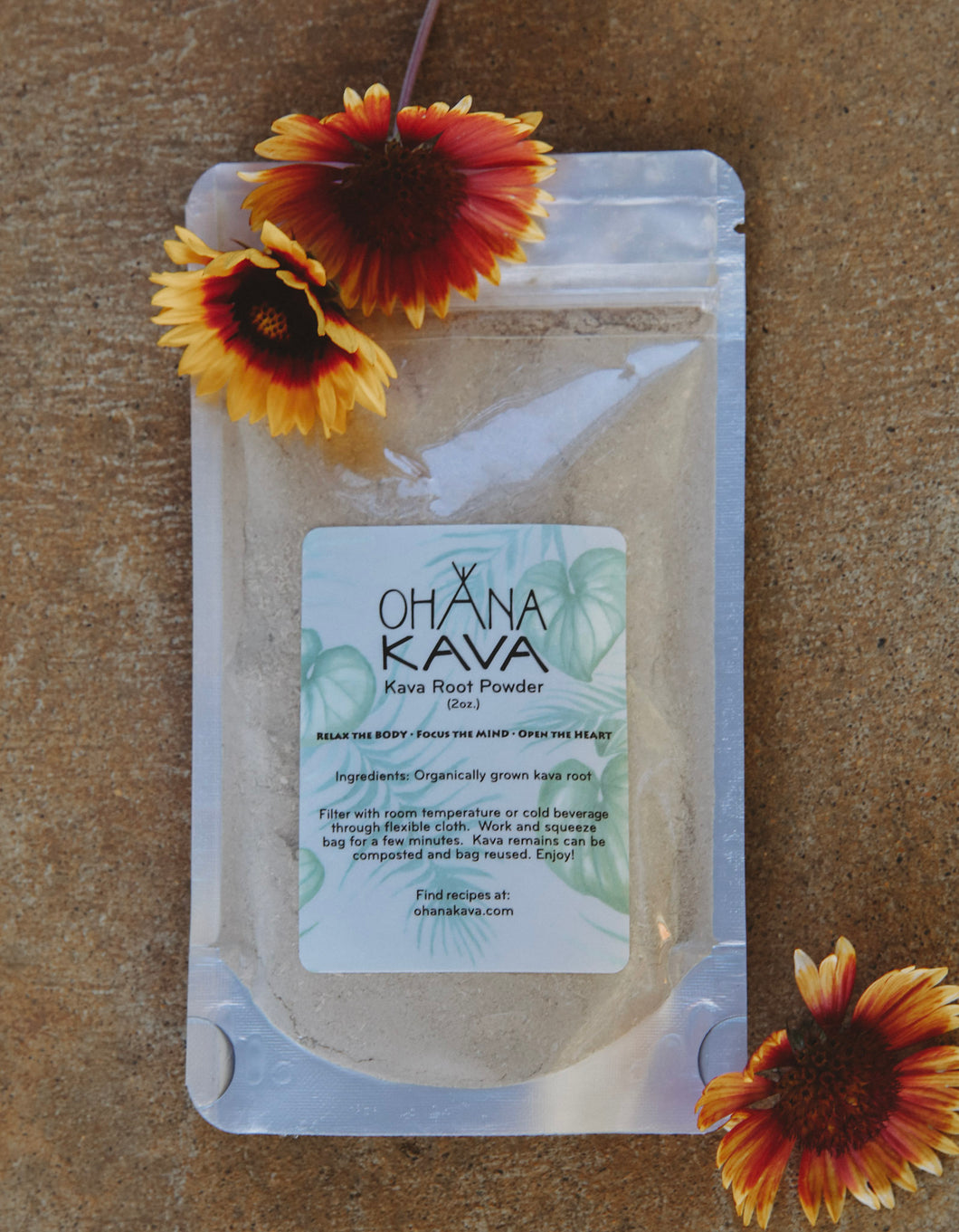 Raw Organic Kava Root Powder